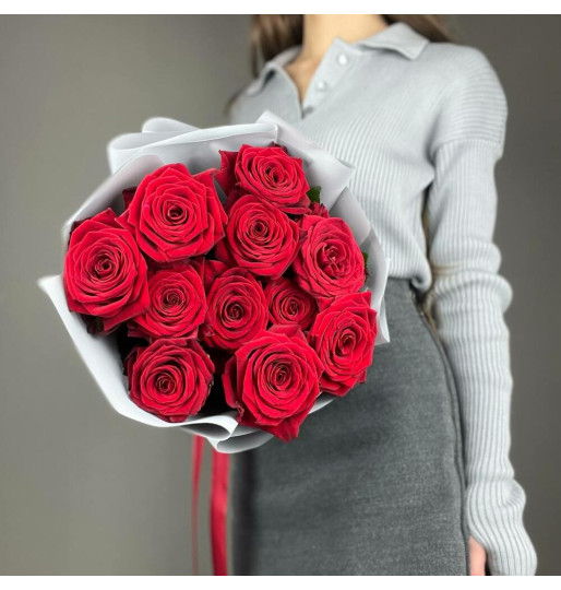 Нежный букет из роз